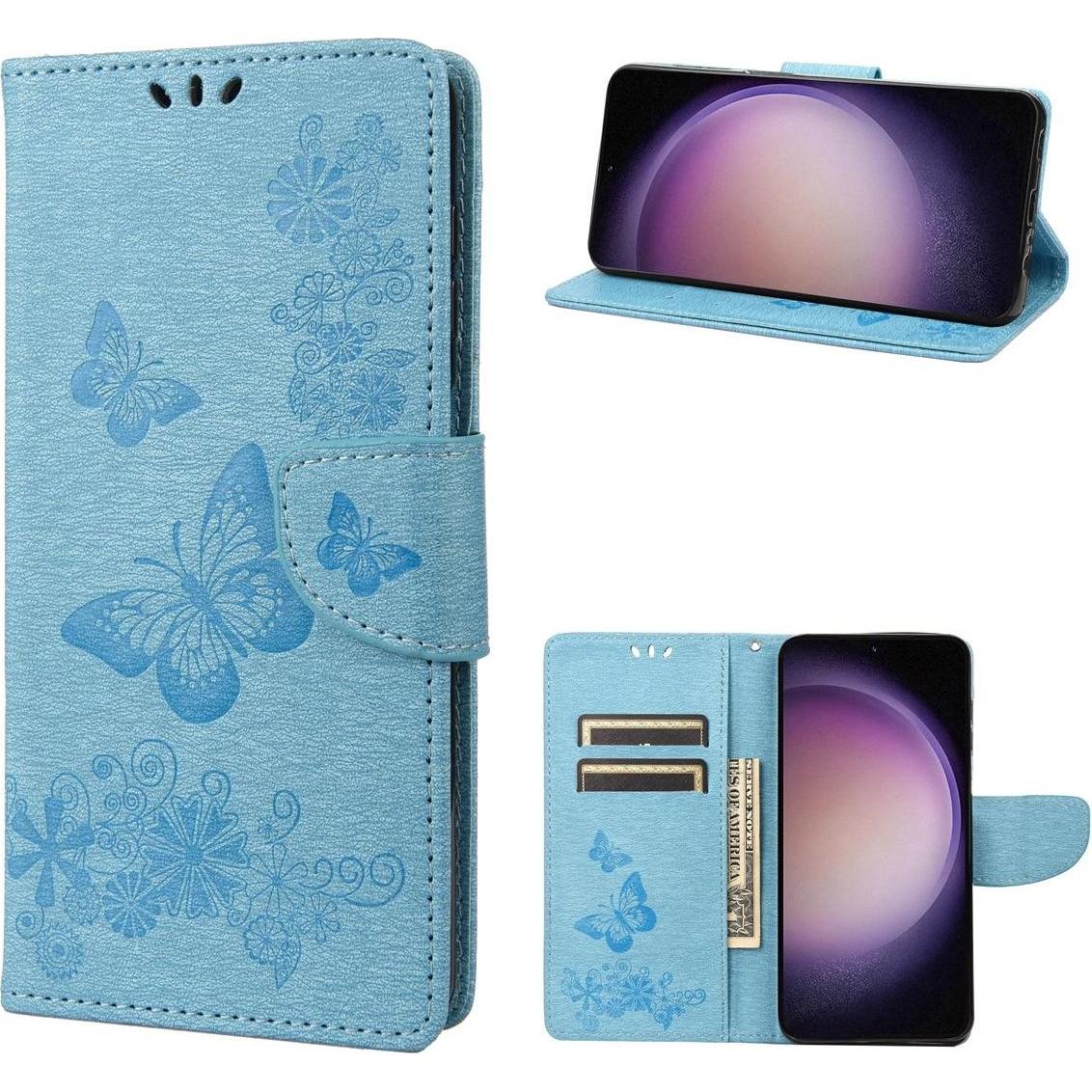 König Design Hülle Handy Schutz für Samsung Galaxy S23 Plus Ultra Case Cover Tasche Wallet (Samsung Galaxy S23+), Smartp...