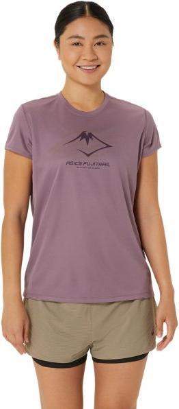 Produktbild ASICS Performance Fujitrail Logo Ss Top Lady Dusty Mauve (L)