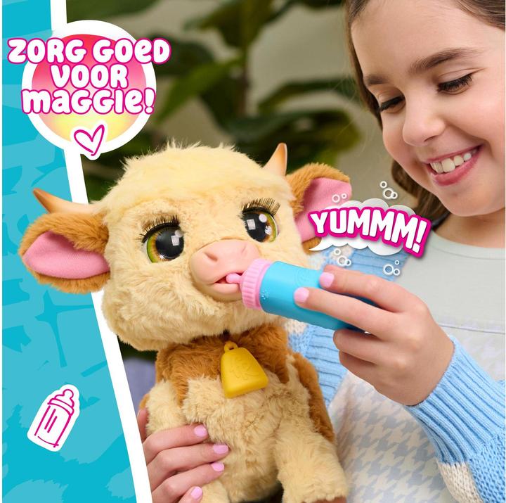 Actual product image Just Play FurReal Maggie the Feed & Follow Cow (29 cm)