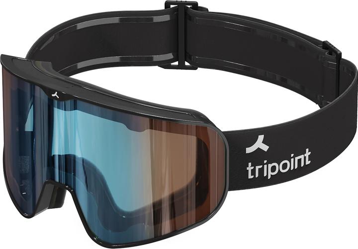 Arancione/Blu Multi UltraVue, Nero opaco