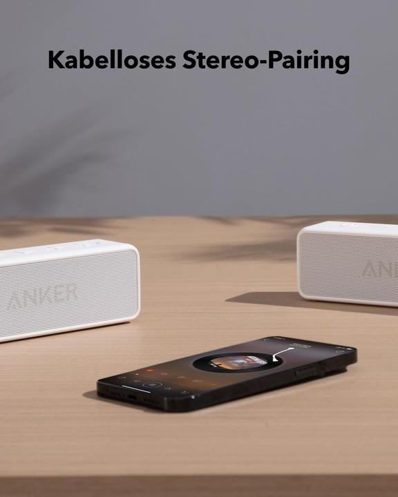 Actual product image Anker Bluetooth-Lautsprecher SoundCore 2 (24 h, Rechargeable battery operated)