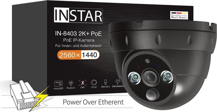 Actual product image Instar IN-8403 2K+ POE sw 14081 LAN IP surveillance camera 2560 x 1440 pixels (2560 x 1440 Pixels)