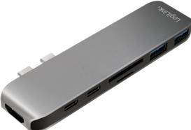 Produktbild LogiLink USB 3.2 (Gen 1) Docking Station (USB-C, 7 Ports)