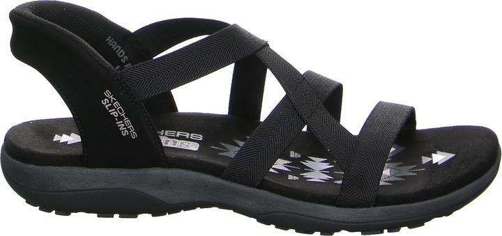 Actual product image Skechers Reggae Slim - Stretch Flex - Dames Sandalen - Zwart (37)