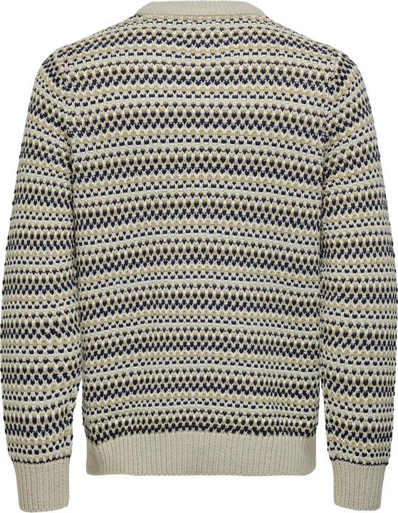 Actual product image Only & Sons ONSMUSA REG 3 STRUC CREW KNIT Strickpullover (XXL)
