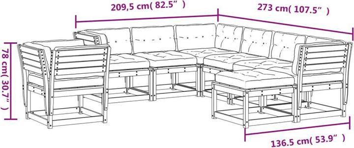 Produktbild vidaXL Meredith