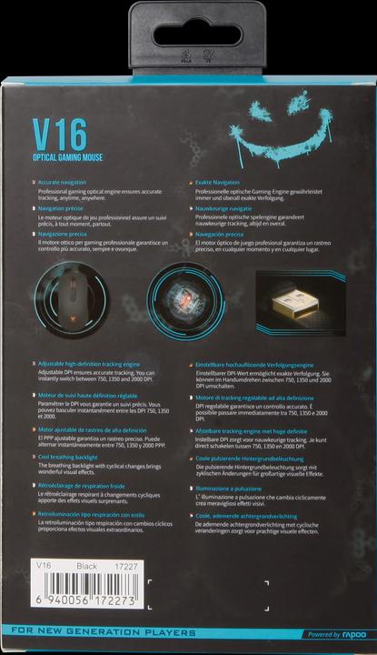 Produktbild Rapoo V16 (Kabelgebunden)