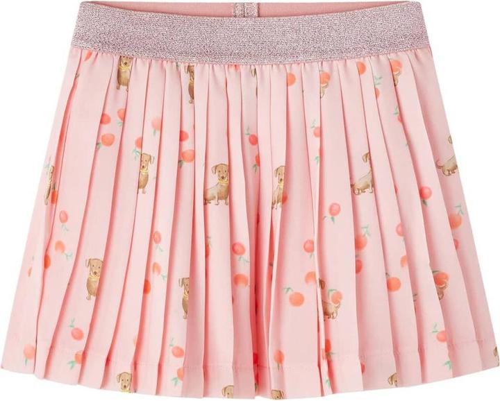 Immagine prodotto vidaXL Gonna a pieghe per bambini arancione chiaro 128,Materiale esterno: 100 (128)