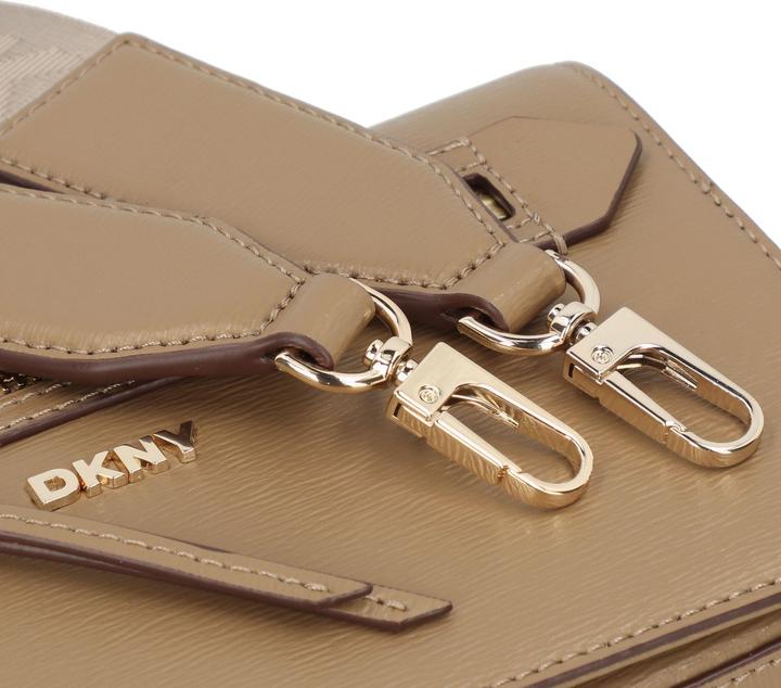 Produktbild DKNY Schoudertas Bryant Ave Flap Crossbody Bag Shitake Taupe (2 l)