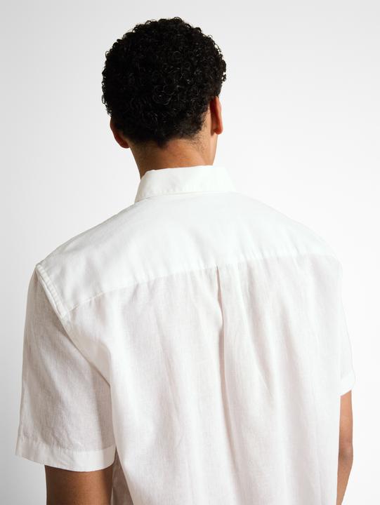 Immagine prodotto Tom Tailor Relaxed Fit Kurzarmhemd mit Leinenanteil (L)