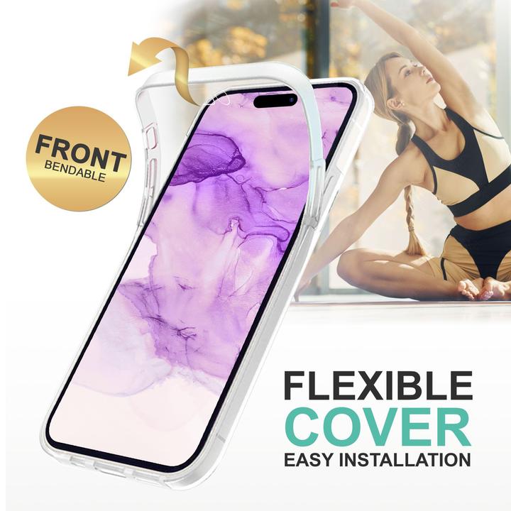 Productafbeelding Nalia Heldere 360 graden dekking (Apple iPhone 14 Pro)