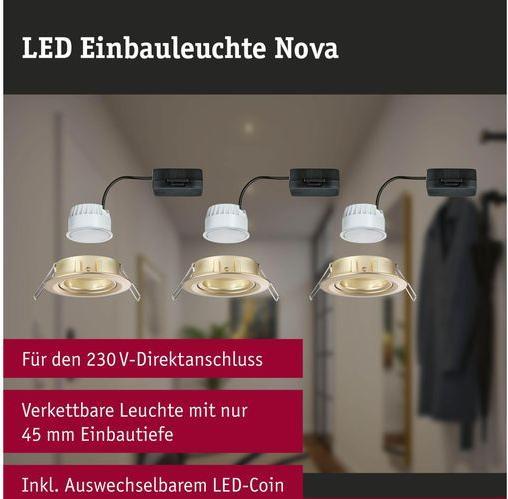 Produktbild Paulmann Einbauleuchte Nova Set (470 lm)