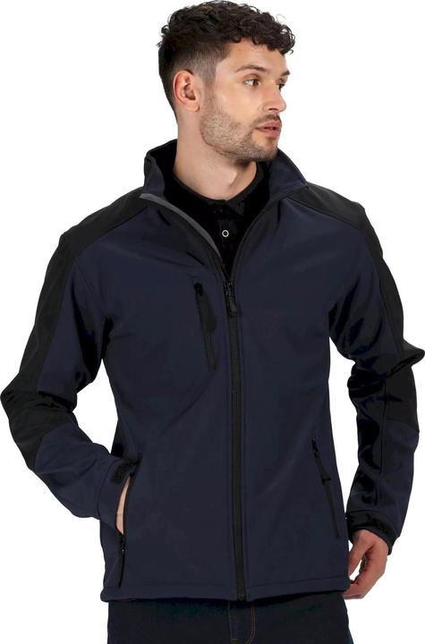 Actual product image Regatta Mens Hydroforce 3-layer Membrane Waterproof Breathable Softshell Jackets (S)