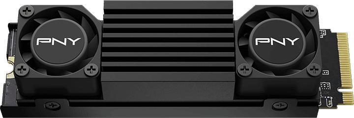 Produktbild PNY CS3150 2TB SSD M.2 GEN5 NVMe Black Heatsink (2000 GB, M.2 2280)