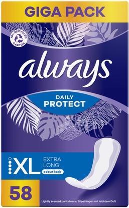 Produktbild Always Daily Protect Extra Long Pads - Feminine Care