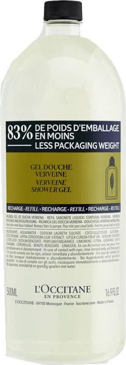 Immagine prodotto L'Occitane Gel doccia agli agrumi alla verbena - Ricarica (500 ml)