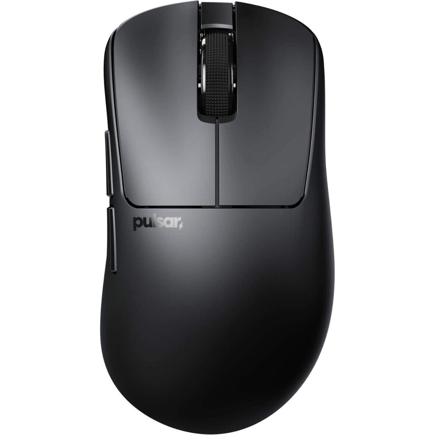 Pulsar Xlite CRAZYLIGHT Mini Wireless (Jet Black) - Gaming Mus - Optisk - 5 knapper - Sort, Mouse, Nero