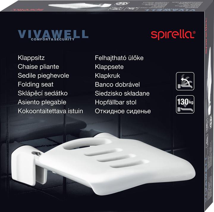 Immagine prodotto spirella Sedile pieghevole (130 kg)