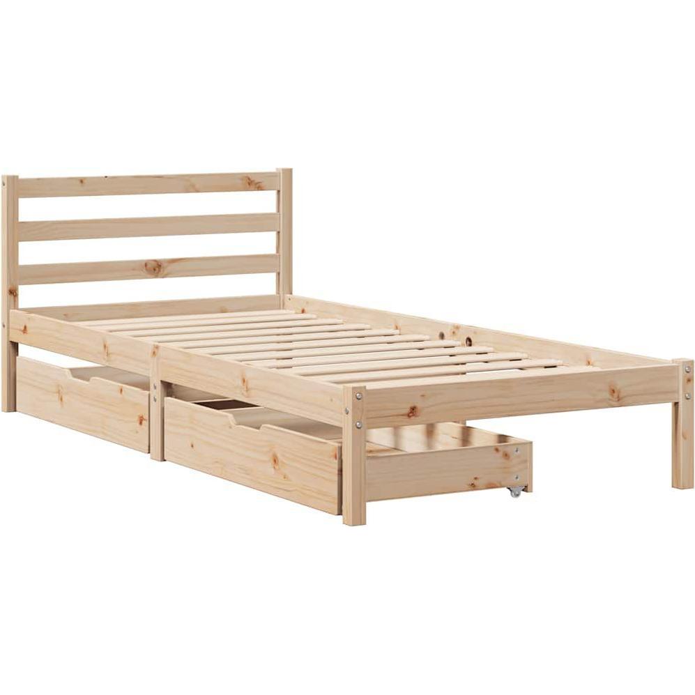 Thumbnail - VidaXL, Bett, Bett ohne Matratze (75 x 190 cm)