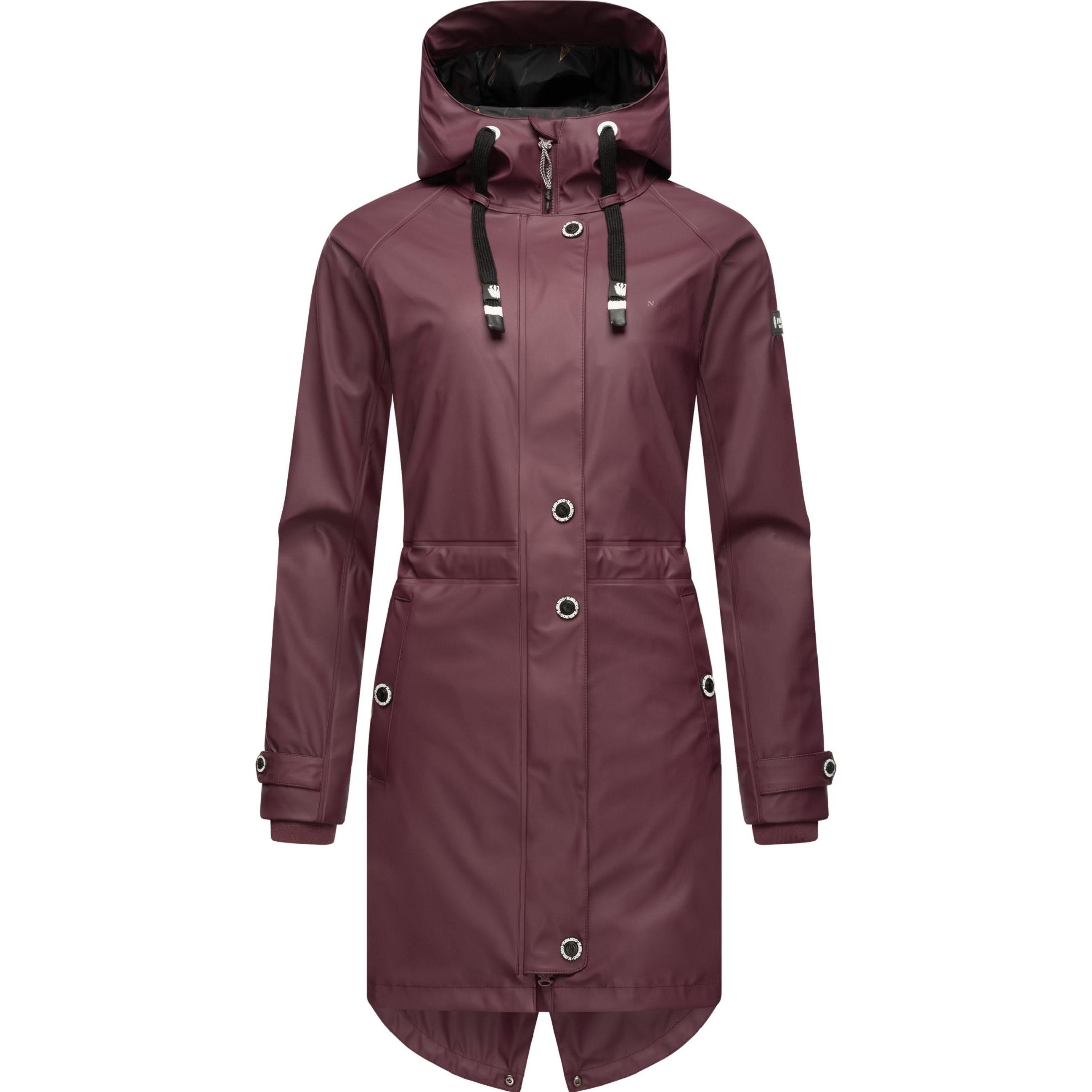 Navahoo, Damen, Jacke, Rainy Flower (XXL), Rot, XXL