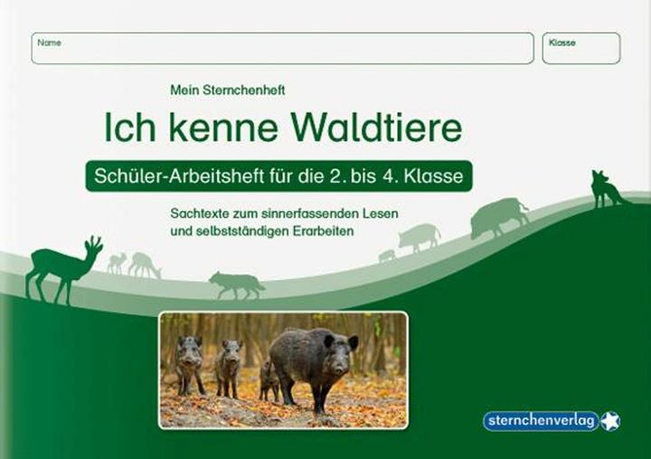 Produktbild Ich kenne Waldtiere - Schülerarbeitsheft für die 2. bis 4. Klasse (Deutsch, Katrin Langhans, 2012)