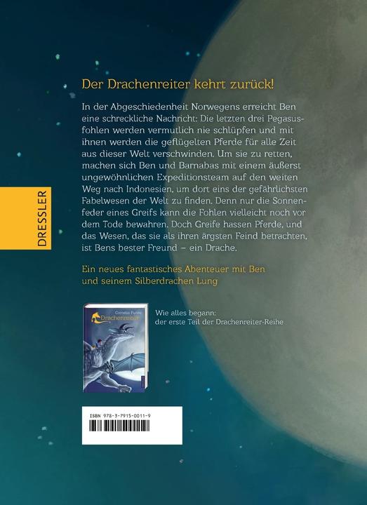 Image du produit Drachenreiter -Die Feder eines Greifs (Allemand, Funke Cornelia, 2016)