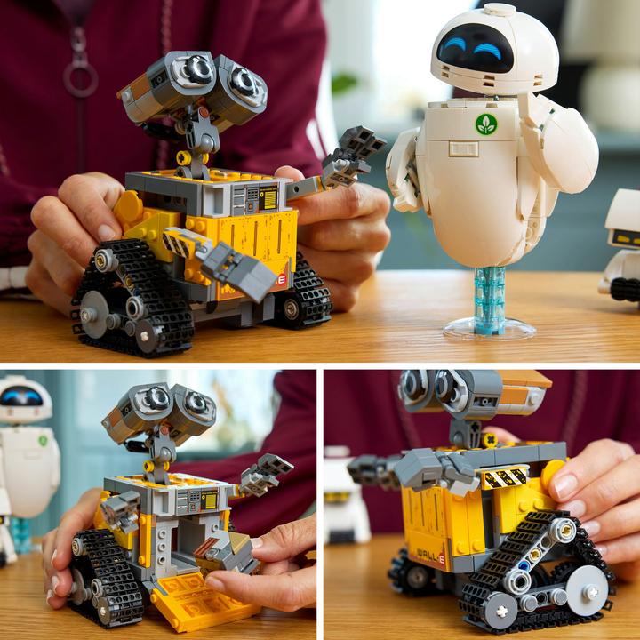 Actual product image LEGO WALL-E and EVE (43279, LEGO Disney)
