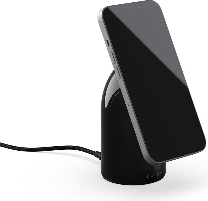 Actual product image Unisynk Stand2™ – Magnetic wireless charger Qi2