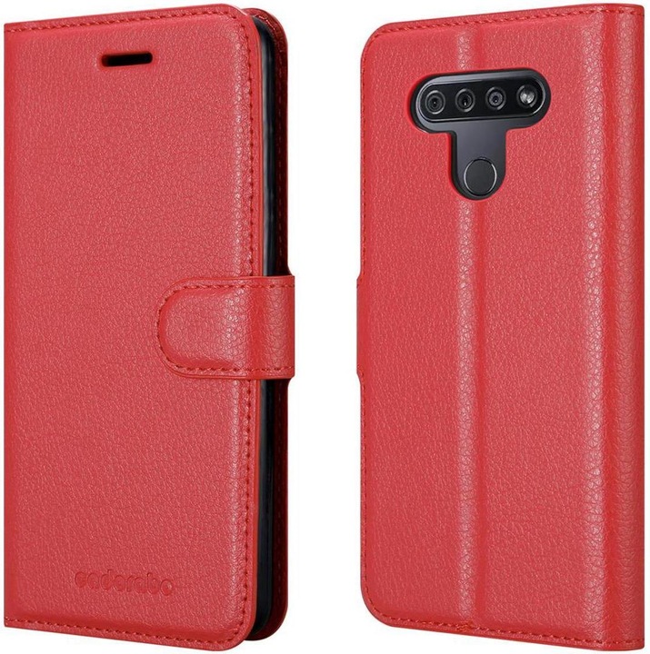 Produktbild Cadorabo Book mit Standfunktion Cover (LG KQ51)