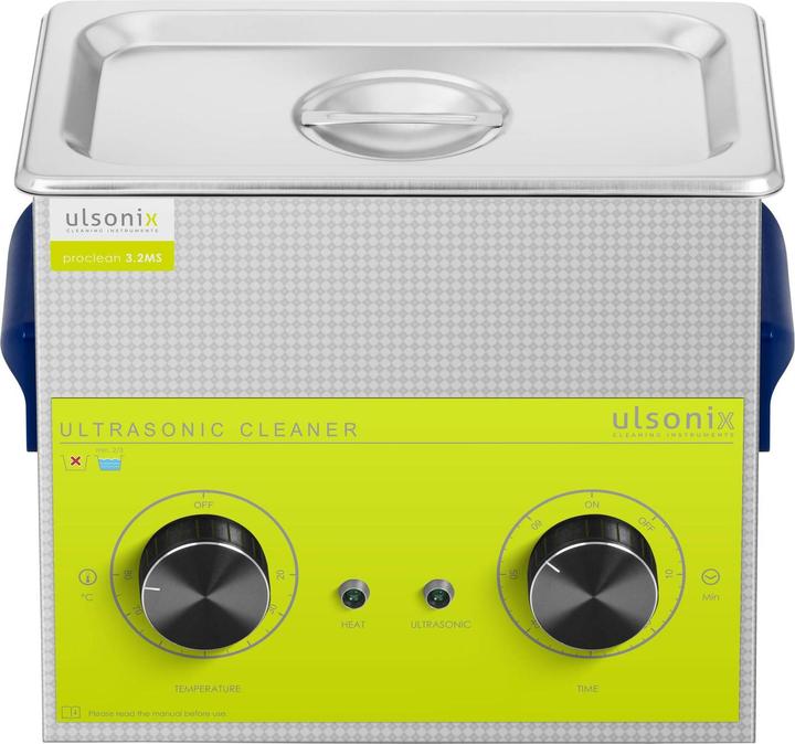 Produktbild Ulsonix Ultraschallreiniger Ultraschallreinigungsgerät Ultraschallbad 3,2 L 120 W 40 kHz (40 kHz, 3200 ml)