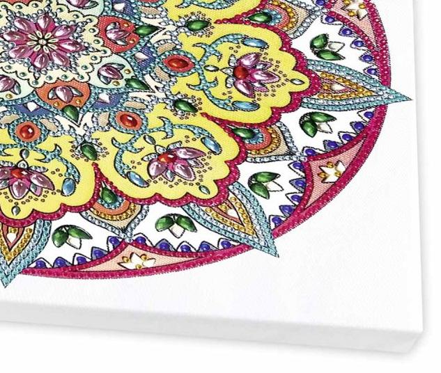 Productafbeelding Ursus Diamant schilderij mandala set 3