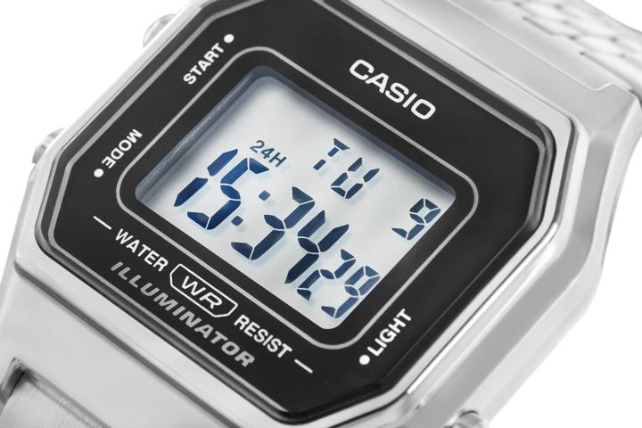 Produktbild Casio LA680WA-1DF Damenuhr + BOX (Digitaluhr, Geschenkset)