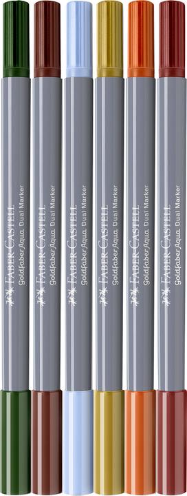 Image du produit Faber-Castell GOFA AQUA DUAL MARKER - marqueur de colorant (6x)