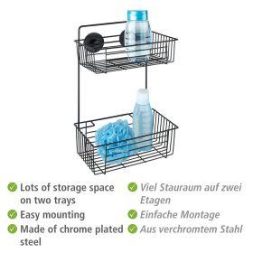 Produktbild Wenko Wandregal (26 x 17 x 38 cm)