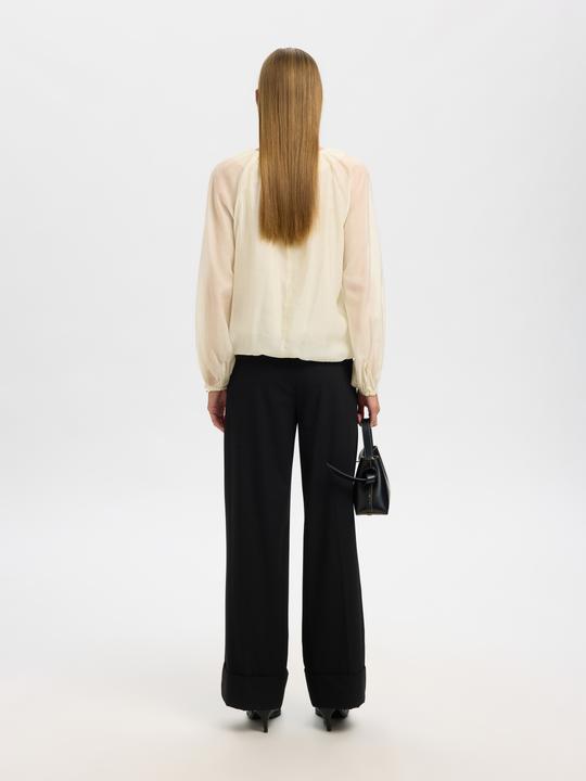 Produktbild Selected Semi-sheer Langarmbluse (40)