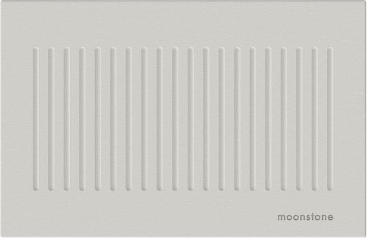 Moonstone Badematte Terra Lina weiss aus Kieselgur (60 x 39 cm)