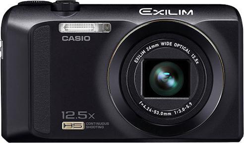 Produktbild Casio Exilim EX-ZR200, 16.1MP, 12.5x Zoom, FullHD, Schwarz (1/2,3'')