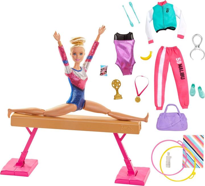 Produktbild Barbie Gymastic Pop und Spielset