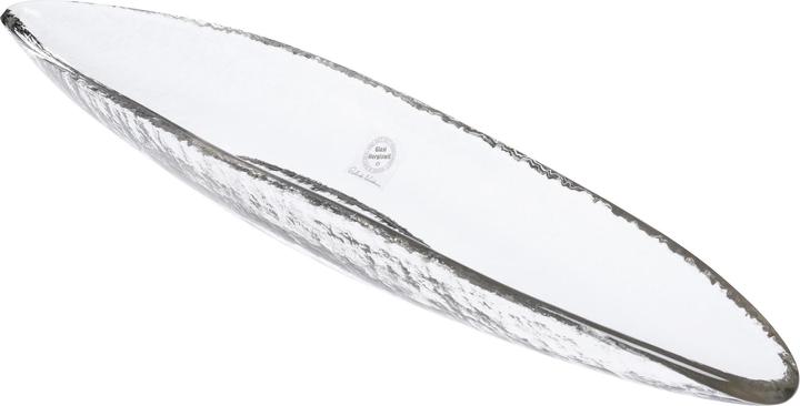 Produktbild Glasi Hergiswil Glasschale mit Bootsform (10 x 49 cm)