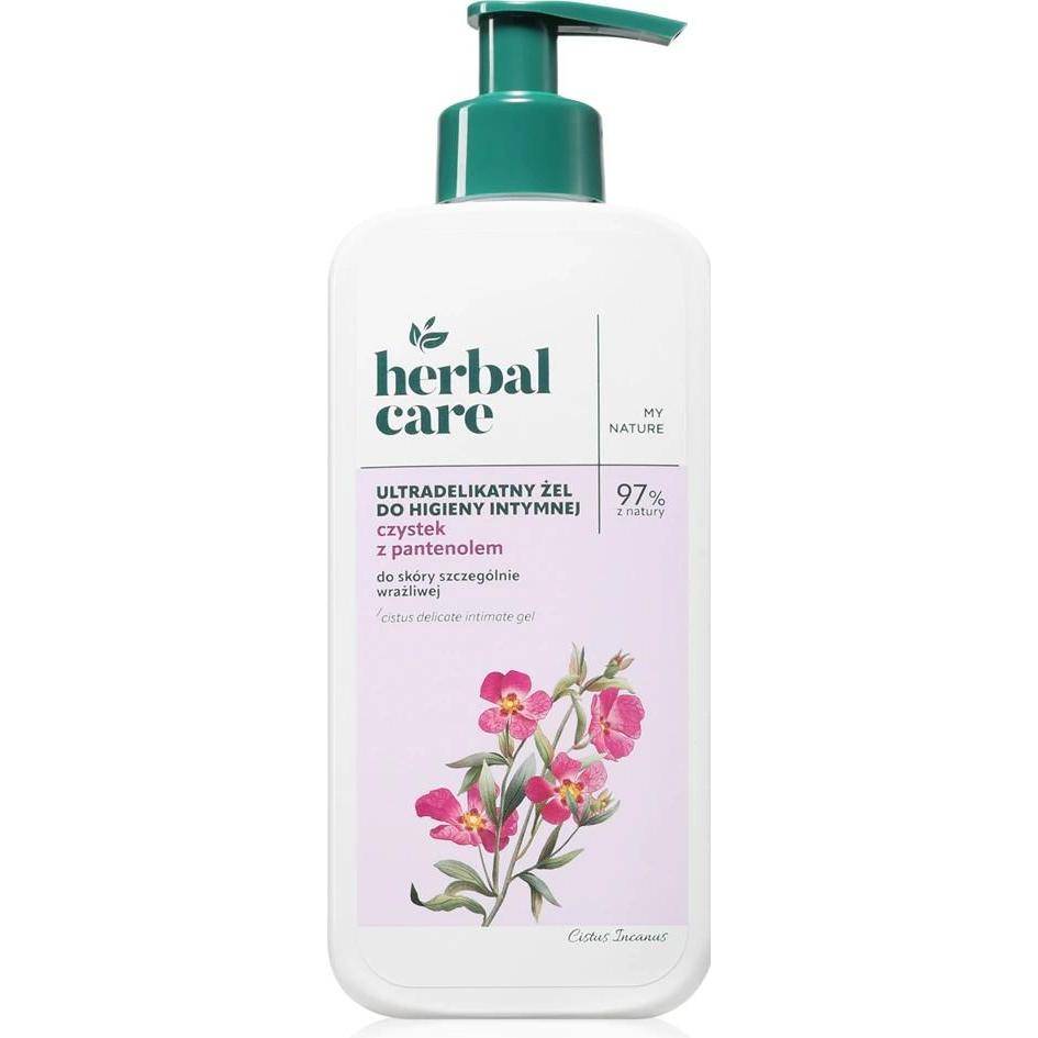 Medica Group, Igiene intima, Medica FARMONA Herbal Care ultradelikatny żel do higieny intymnej Czystek z Pantenolem 300ml (Gel intimo)