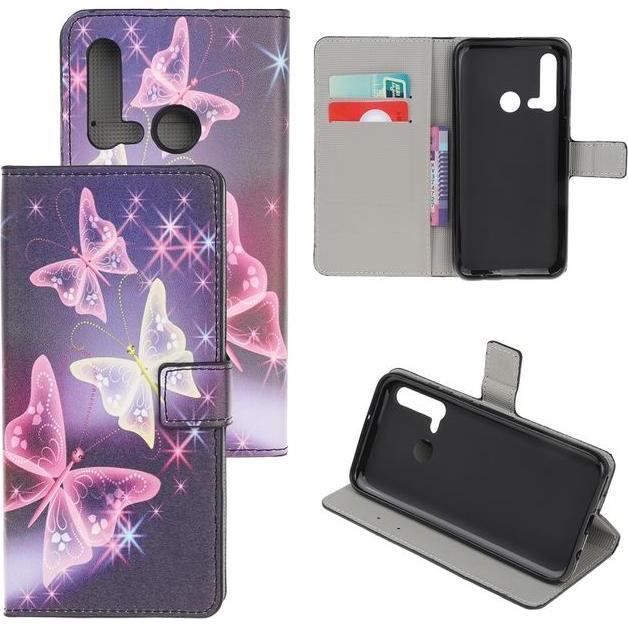 Thumbnail - MU Style Leder Bookcover Image Series (Huawei P20 Lite (2019)), Smartphone Hülle, Mehrfarbig