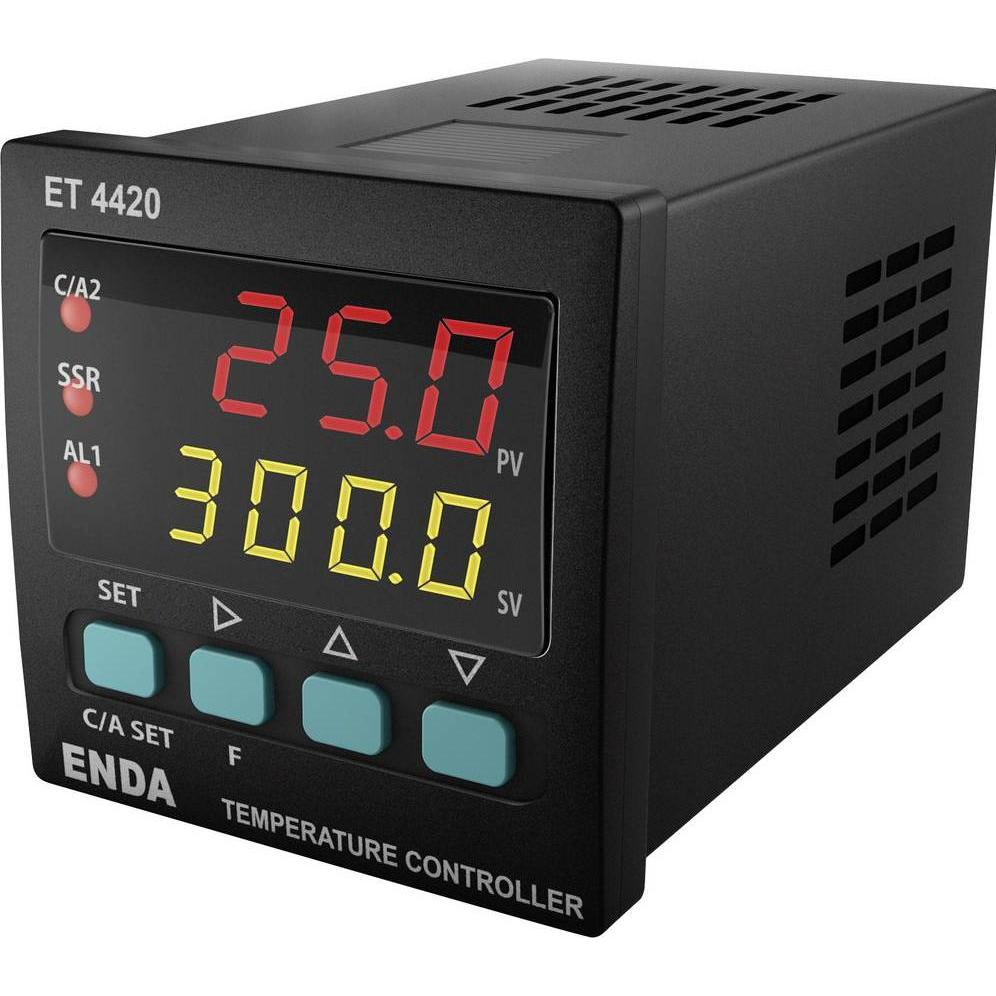 Enda ET PID Temperaturregler ET4420-230-RS (L x B) 48 mm x 48 mm, Termostato