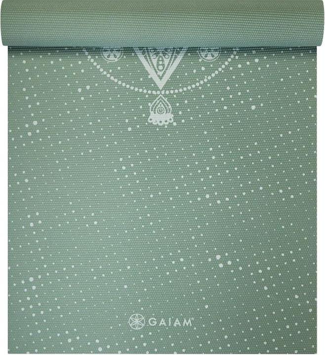 Actual product image Gaiam 5 mm Classic Printed Yoga Mat (5 mm)