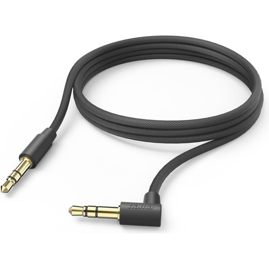 Hama 3.5 mm Klinke – 3.5 mm Klinke (2 m, 3.5mm Klinke (AUX)), Audio Kabel