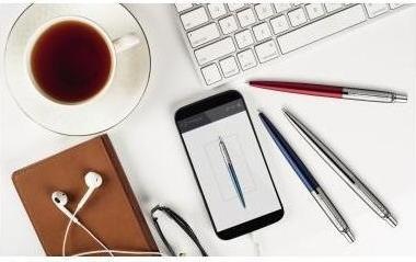 Actual product image Parker Pen Jotter (Silver, 1 x)
