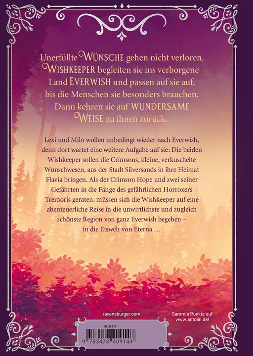 Actual product image Ravensburger Wishkeeper, Band 2: Die Reise nach Silversands (German, Alessia Trunfio, Alexander Kopainski, Barbara Laban, 2025)