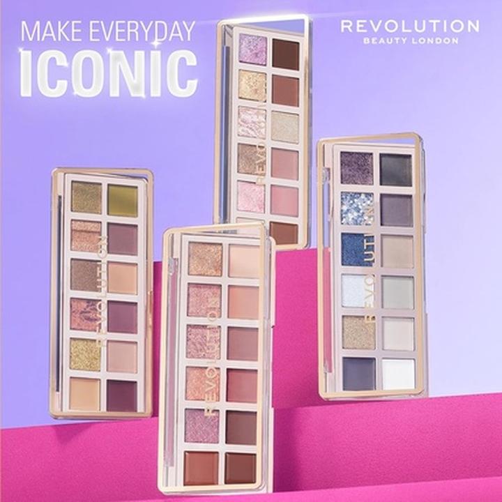 Produktbild I Heart Revolution Makeup Revolution The True Icon Bronze Eyeshadow Palette Cream Matte