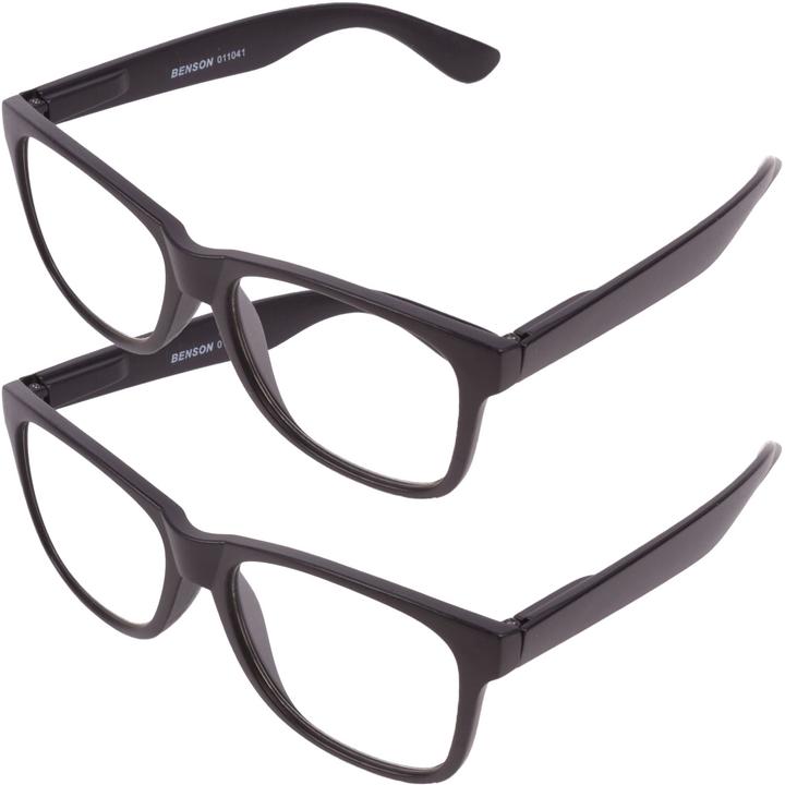 Produktbild Benson Optics 2er-Set Lesebrille, +4.00 dpt, schwarz (+4)