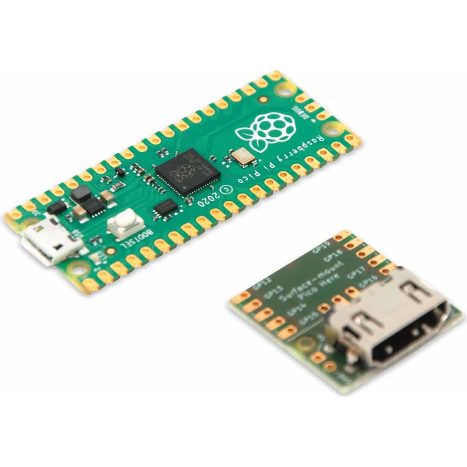 Thumbnail - Berrybase DVI Sock für Raspberry Pi Pico, Entwicklungsboard + Kit
