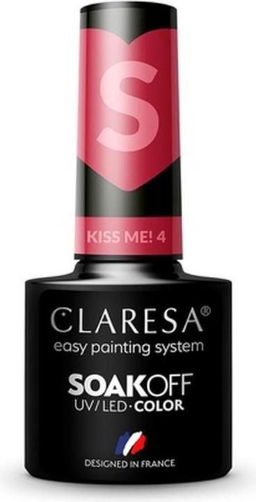 Produktbild Claresa Kiss Me! UV-Nagellack 5ml (Rot, UV-Gel Lack)